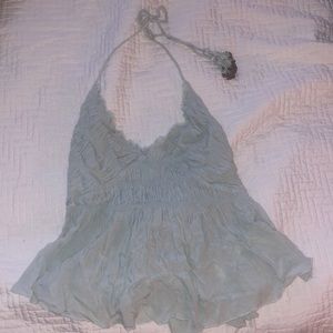 Free people halter top (part of a set)